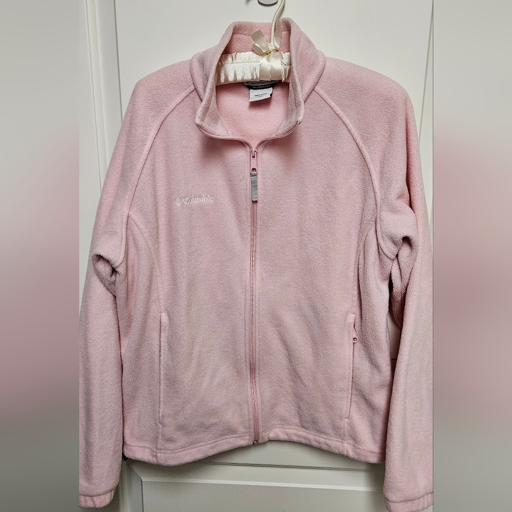 Women's Columbia Pink Fleece Jacket